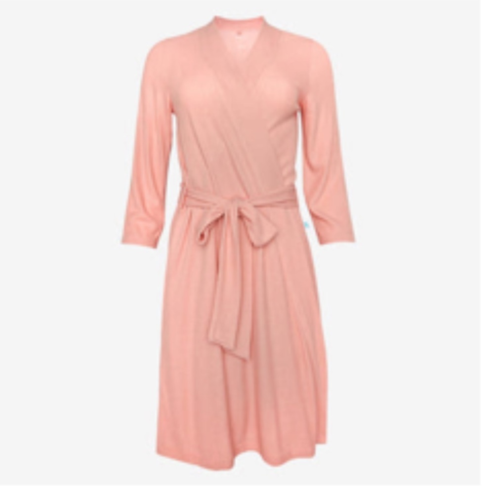 Posh Peanut Fall Rose Waffle Robe